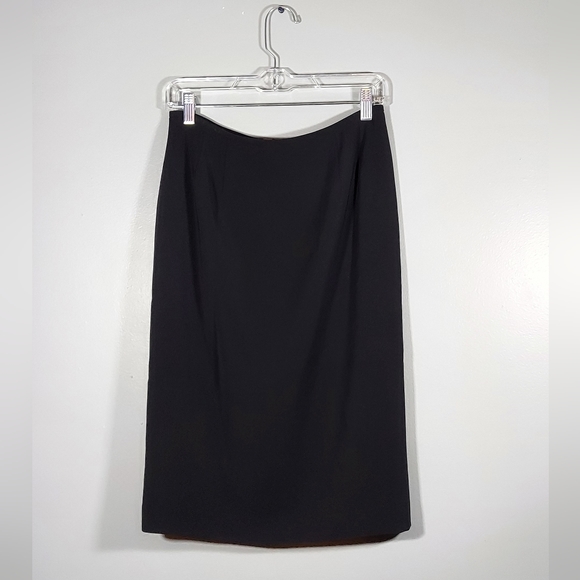 Kasper Skirts Kasper Black Skimmer Skirt Poshmark
